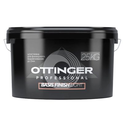 OTTINGER шпаклевка Basis Finish Light , белая 25 кг