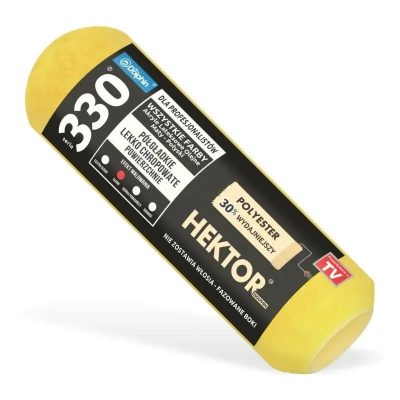 47-885 BlueDolphin Hector Валик малярный, волокно полиэстер, ворс 9мм, ширина 245мм, ядро 48мм