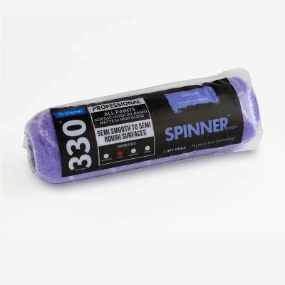 48-684 BlueDolphin Spinner Валик малярный, волокно полиэстер, ворс13мм, ширина 180мм, ядро 48мм