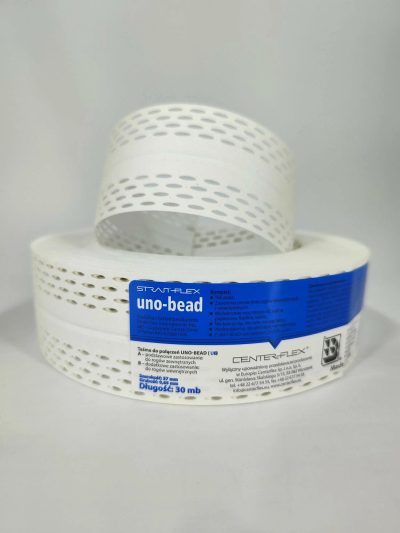 STRAIT-FLEX Лента UNO-BEAD, внешних и внутренних углов ГКЛ, 57мм х 30м толщина 0,65мм (12)
