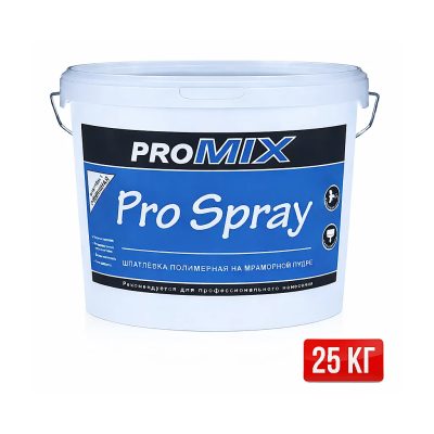Шпатлёвка финишная полимерная ProSprey "PROMIX" 25кг (ведро)