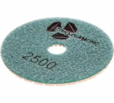 Алмазный гибкий шлифовальный круг "Черепашка" 100 № 2500 (сухая шлифовка) 362500