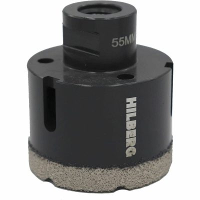 Коронка алмазная 55 мм Hilberg Super Hard M14 HH655