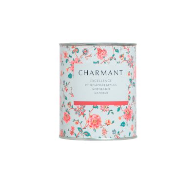 Краска Charmant Excellence матовая, моющаяся акрил-уретановая база С 0,9 л