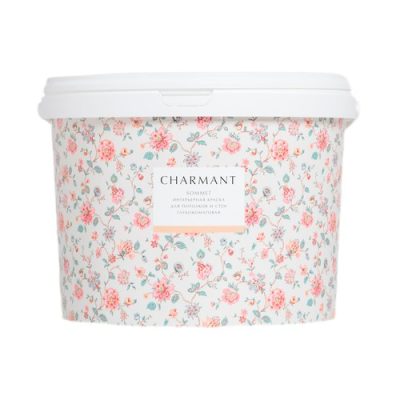 Краска Charmant Excellence матовая, моющаяся акрил-уретановая, база А, 9 л