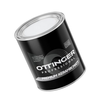 Краска дисперсионная акриловая Ottinger Premium Keramik matt (база 1) 0,9 л