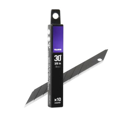 Лезвия каленые Tajima LCB-39RB Razar Black Blade 30 градусов 9 мм 20 шт