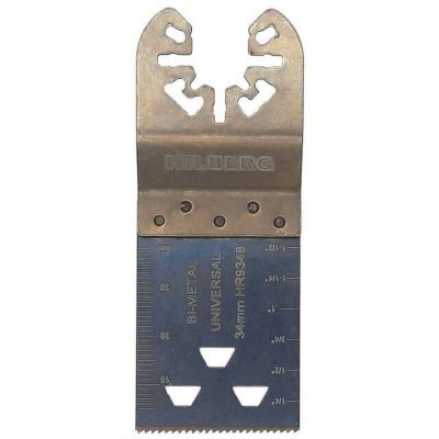 Полотно пильное погружное по древесине и пластику Hilberg Bi-M 34*40*18TPI HR8348